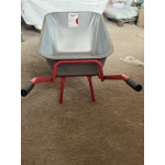 Тачка будівельна ТМ VINHOZGROUP двух колісна, 90 л 230 кг, колесо 4,00 - 8 пневматичне,підшипник d20