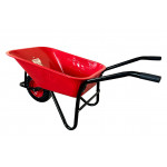 Тачка будівельна ТМ VINHOZGROUP одно колісна, 90 л 200 кг, колесо 4,00 - 8 гусматик, підшип d20