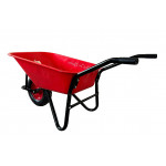 Тачка будівельна ТМ VINHOZGROUP одно колісна, 90 л 200 кг, колесо 4,00 - 8 пневматичне, підшип d20