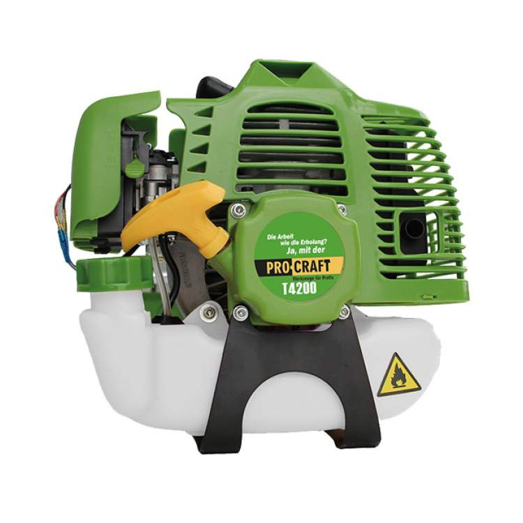 Тример бензиновий PRO СRAFT Т4200 PRO FREE TOOLS (два твердоспл.  диски, диск 3Т - 1шт + котушка)