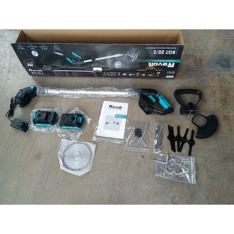 Тример садовий акумуляторний Revolt BGT 20/2