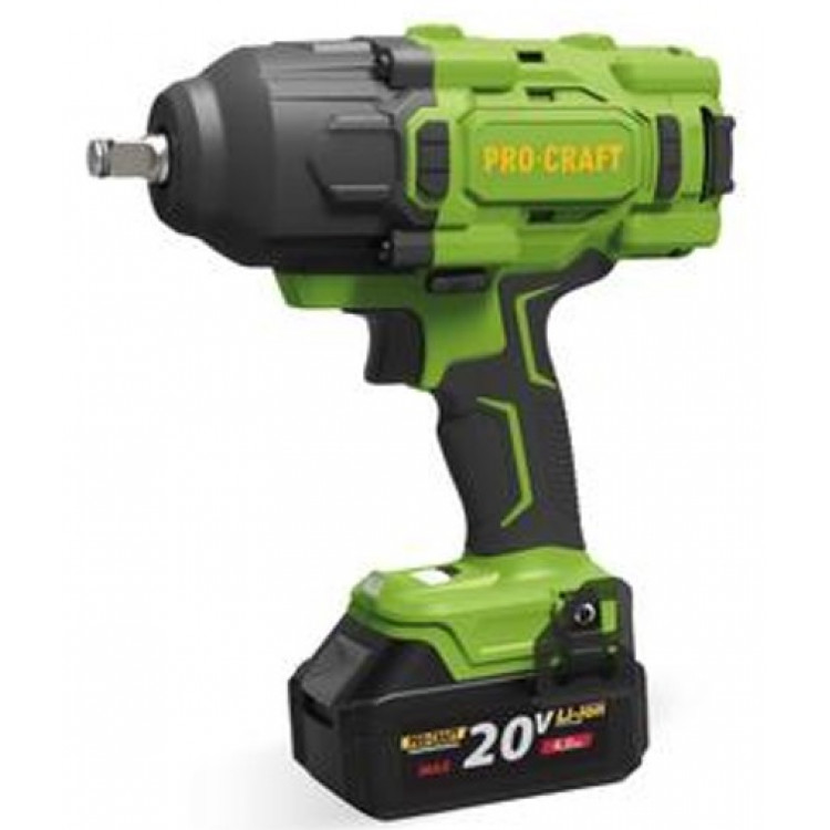 Гайковерт ударний акумуляторний PRO-CRAFT PWA-80 (без АКБ та зар. прист.)