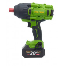 Гайковерт ударний акумуляторний PRO-CRAFT PWA80 (з 1 АКБ та зар. прист.) BMC КЕЙС