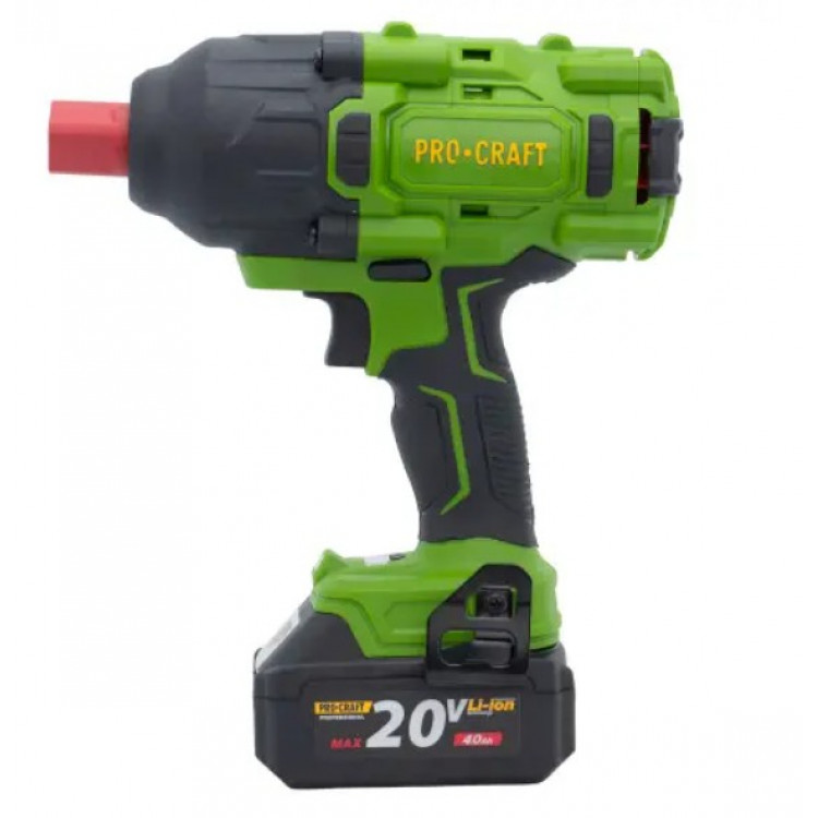 Гайковерт ударний акумуляторний PRO-CRAFT PWA82 (з 1 АКБ та зар. прист.) BMC КЕЙС