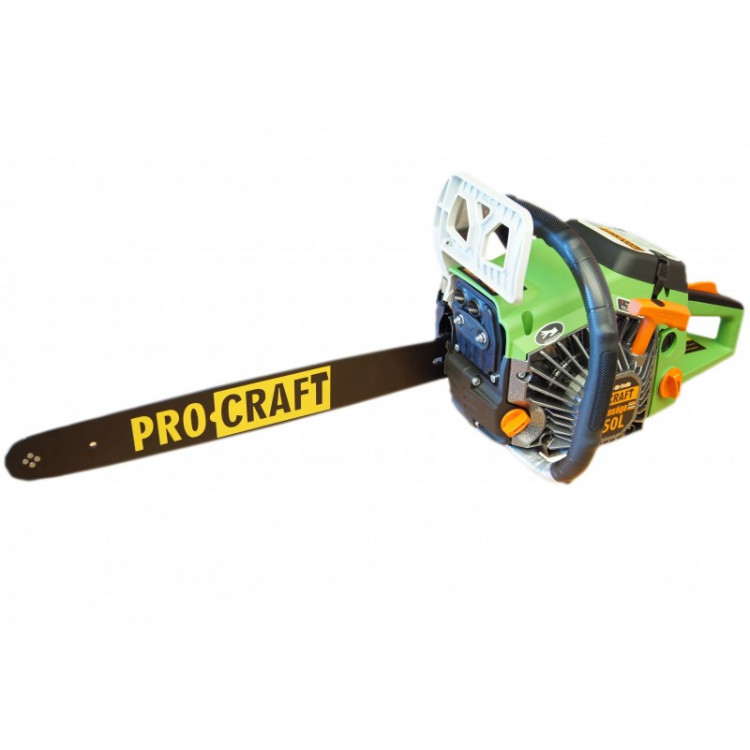 Пила бензинова Procraft К450L (1 шина 45см, 1 ланцюг 45см, японський карбюратор)