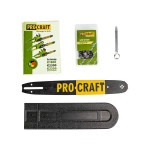 Електропила ланцюгова PRO-CRAFT К1800 збоку (ланцюг + шина 35см)