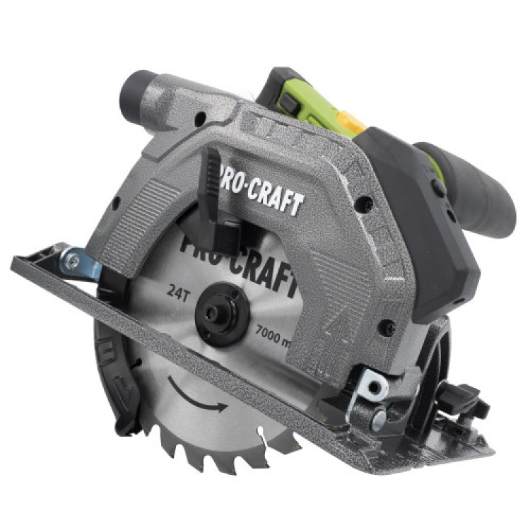 Пила циркулярна 190 мм PRO-CRAFT  KR190/2350