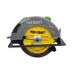 Пила циркулярна 235 мм PRO-CRAFT KR-2830 (з кріпленням до столу)