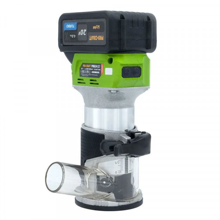 Фрезер акумуляторний Procraft PОВ-24 (з АКБ та зар. прист.) сумка