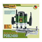 Фрезер по дереву PRO-CRAFT РОВ-2400 (у комплекті 12 фрез на хвостовик 12 мм)