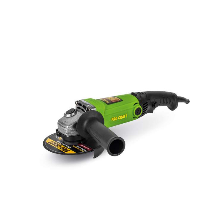 Шліфмашина кутова (болгарка) 125 мм Procraft PW-1200Е (регулювання обертів)