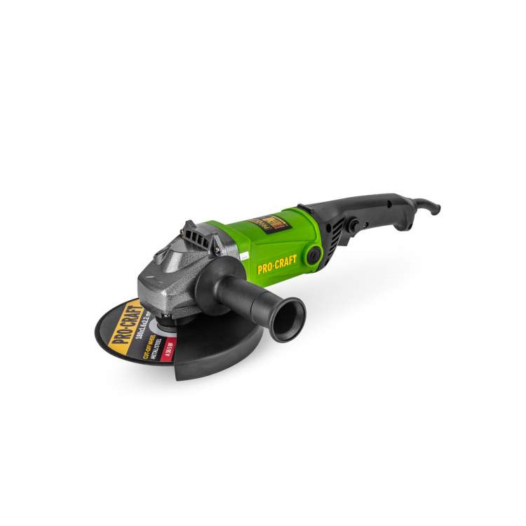 Шліфмашина кутова (болгарка) 180 мм Procraft PW-2150 (плавний пуск)