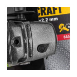 Шліфмашина кутова (болгарка) 230 мм PRO-CRAFT PW-2300 (плавний пуск, поворотна ручка)