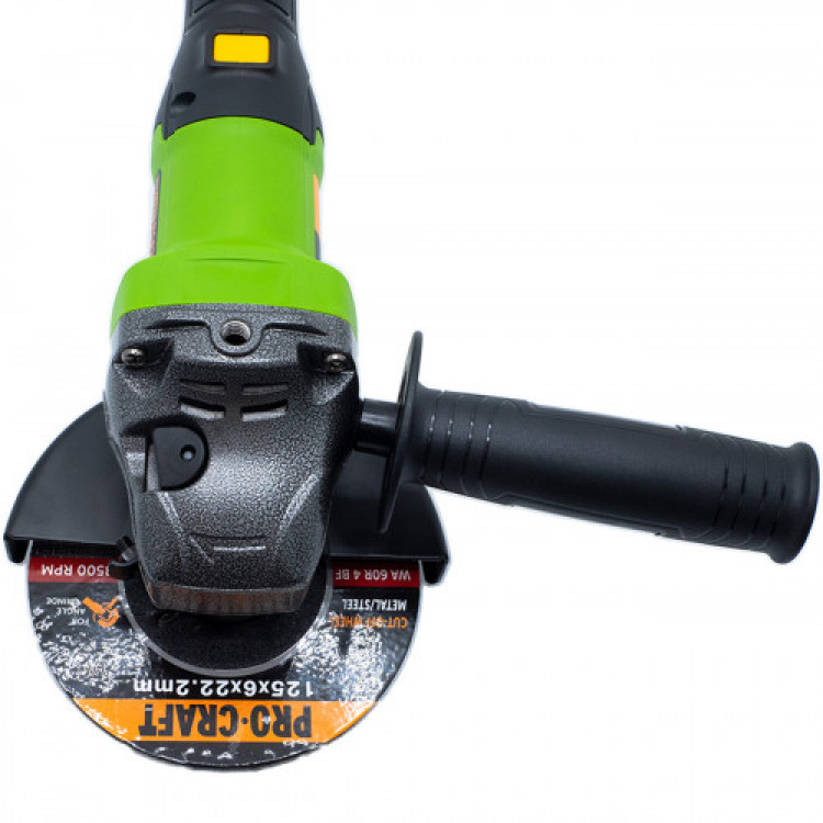 Шліфмашина кутова (болгарка) акумуляторна 125 мм Procraft PGA-20 Universal (без АКТ та заряд. прис)