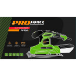 Шліфмашина вібраційна PRO-CRAFT Industrial PV650 (електронне регулювання швидкості)
