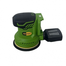 Шліфувальна ексцентрикова машина акумуляторна Pro-craft РX-20 BL (без АКБ та зар. прист.)