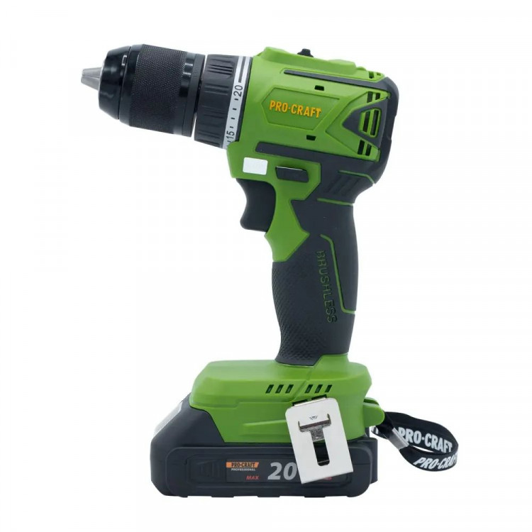 Шуруповерт акум. PRO-CRAFT PA-18LiN UNIVERSAL (1 АКБ) безщітковий