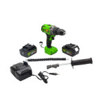 Шуруповерт акумуляторний PRO-CRAFT Industrial PA-18 BL Extra (метал. корпус редуктора) у кейсі