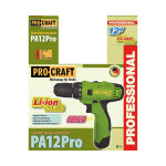 Шуруповерт акумуляторний PRO-CRAFT PA-12 PRO (два акумулятора)