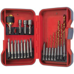 Шуруповерт акумуляторний PRO-CRAFT PA-18 PRO з DFR патроном (дві батареї) та набір інструменту