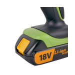 Шуруповерт акумуляторний PRO-CRAFT PA-18 PRO з DFR патроном (дві батареї) та набір інструменту