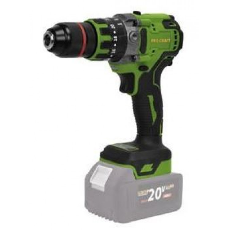 Шуруповерт акумуляторний PRO-CRAFT PA-20 PRO (без АКБ, без зарядного присторо)