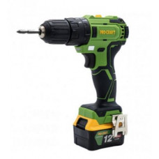 Шуруповерт акумуляторний PRO-CRAFT Рi 18 BL (4 А/год) BRUSHLESS (без щітковий) дві батареї 12В