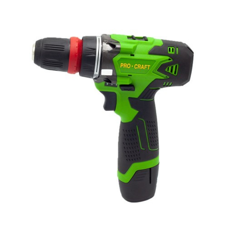 Шуруповерт акумуляторний PRO-CRAFT РА-12DFR NEW