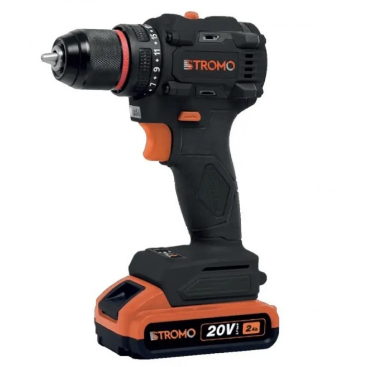 Шуруповерт акумуляторний STROMO SA-18LI (1 АКБ)