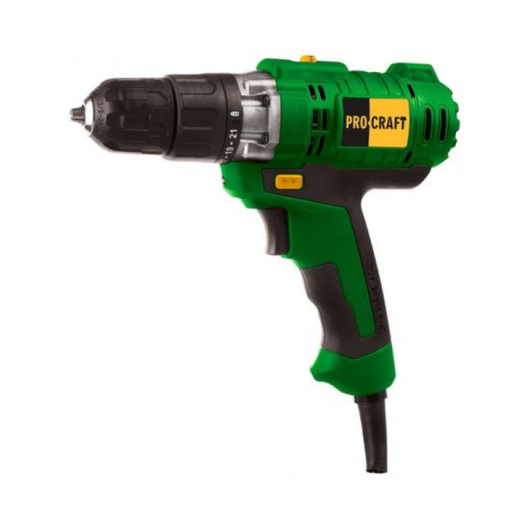 Шуруповерт мережевий PRO-CRAFT PB1350, 2 швидкості