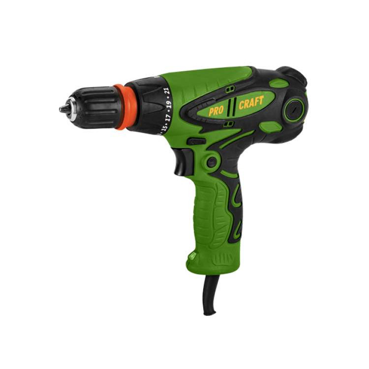 Шуруповерт мережевий PRO-CRAFT PB1350DFR