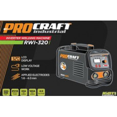 Зварювальний апарат інверторний Procraft Industrial RWI-320 NEW (2024)