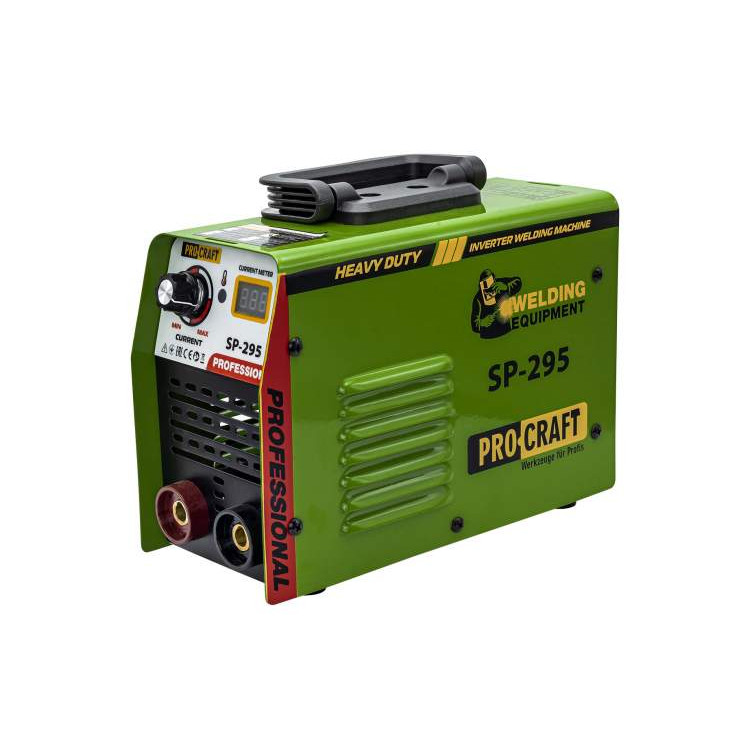 Зварювальний апарат інверторний Procraft SP-295 (20 – 295 А, електрод 1,5 – 4,0 мм)