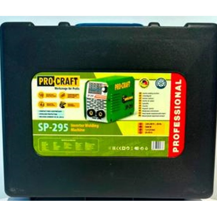 Зварювальний апарат інверторний PRO-CRAFT SP-295 ВМС КЕЙС