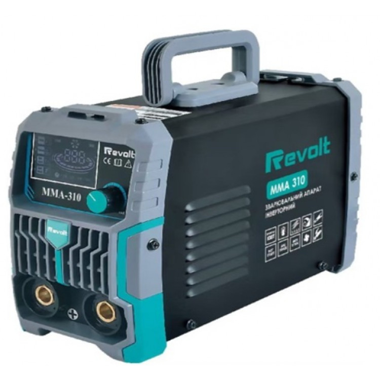 Зварювальний апарат інверторний Revolt MMA-310 LCD (20 - 310 А, електрод 1,6 -4 мм)