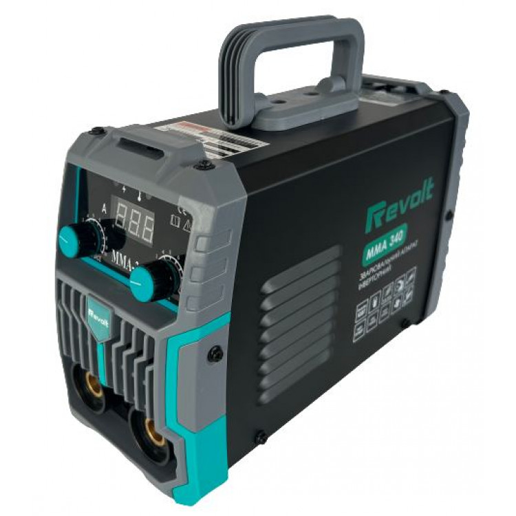Зварювальний апарат інверторний Revolt MMA-340 (20 - 340 А, електрод 1,6 -4 мм)