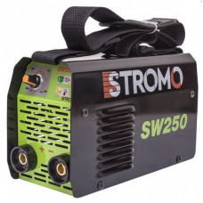 Зварювальний апарат інверторний Stromo SW-250 (у комплект, маска, кабеля, щітка-молоток, ремінь)