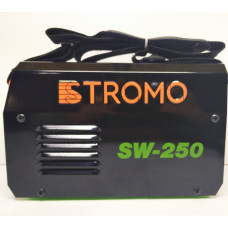 Зварювальний апарат інверторний Stromo SW-250 з дисплеєм (у комплект, маска, кабеля, щітка-молоток)