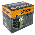 Зварювальний апарат інверторний Stromo SW295 (в комплект, маска, кабеля, щітка-молоток, ремінь)