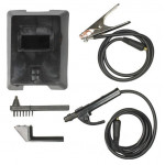 Зварювальний апарат інверторний Stromo SW295 у валізі (у комплект, маска, кабеля, щітка-молоток, рем