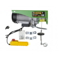 Підйомник (тельфер) PRO-CRAFT ТР500 (у комплекті трос 20м)