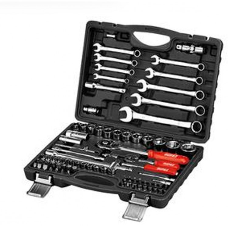 Набір торцевих насадок і біт 82 предмета RUPEZ RTS-82