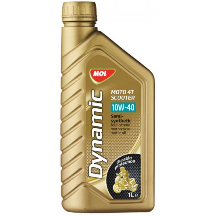 Олива мото  MOL Dynamic Moto 4Т Scooter 10W-40 1л