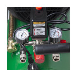 Компресор двоциліндровий 2,8 кВт 420л/хв 8бар 50л PRO-CRAFT, 2 виходи