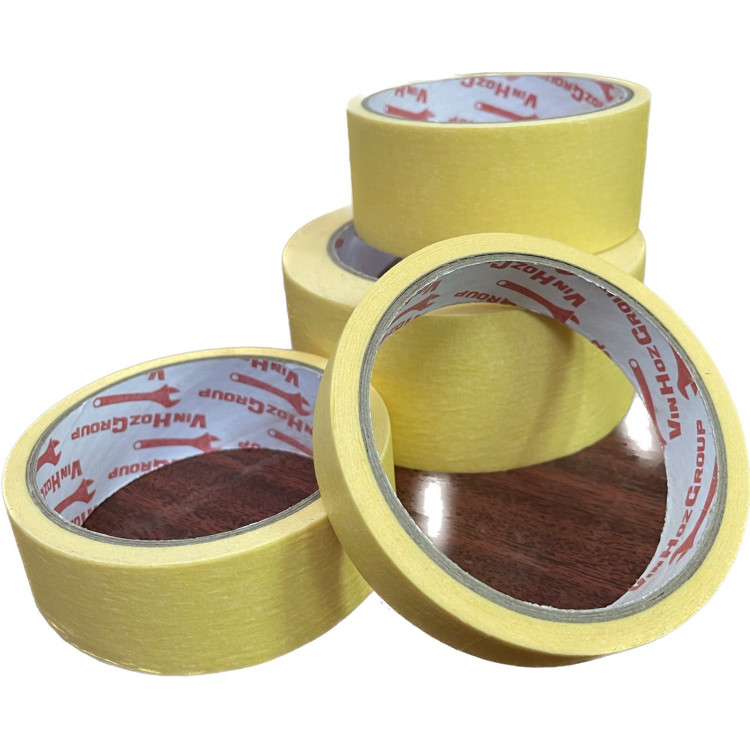 Скотч малярний 19мм*20м VINHOZGROUP (ящ 180шт/упак 15шт)
