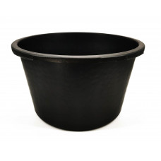 Таз будівельний TM KAVOR чорний круглий (прорезинений) 65 л