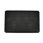 Таз будівельний TM KAVOR чорний прямокутний (прорезинений) 60 л