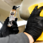 К2 Auron Leather Clean&Care Set  Набір для догляду за шкірян. оббивкою з щіткою/мікрофіброю G420