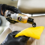 К2 Auron Strong Leather Clean&Care Set Набір для догляду за шкірян. оббивкою з щіткою/мікрофібр.G421
