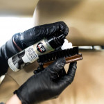 К2 Auron Strong Leather Clean&Care Set Набір для догляду за шкірян. оббивкою з щіткою/мікрофібр.G421